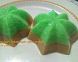 Foto langkah ke 4 dari resep Puding Tape Ketan Lapis Gula Merah.