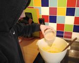 A picture of step 4 of Vickys Pear Pudding with a Cinnamon Sugar Crust, GF DF EF SF NF.