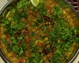A picture of step 10 of Sprouted moong n chana dal.