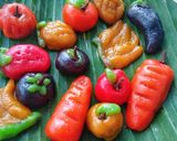Foto langkah ke 5 dari resep Kue Ku Kacang Merah.