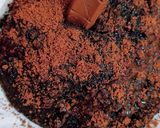 A picture of step 5 of Wheat flour chocolate cake.