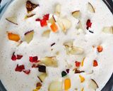 A picture of step 4 of Fruits ice cream.