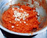 A picture of step 4 of Delicious nutritious Authentic Gajar (carrot) halwa for Christmas festival.