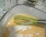 A picture of step 2 of Battered Cod and Hake in Cider Sauce.
