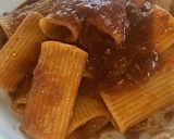 Foto del paso 8 de la receta: Rigatoni en salsa de gambas y langostinos