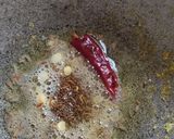A picture of step 1 of Leftover Rice Schezwan Fried Rice.