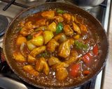 Foto langkah ke 4 dari resep Ayam Paprika Saos Hoisin.