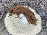 Cuadraditos húmedos de chocolate