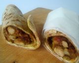 Foto del paso 15 de la receta: Kathi roll de pollo (chicken frankie), comida india callejera