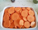 A picture of step 2 of Sweet Potato with Orange.