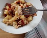Foto del passaggio 6 della ricetta Gnocchetti sardi salsiccia e caprino - malloreddus