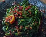 Foto langkah ke 3 dari resep Sambel Cemeding/ Sambel Daun Ubi.