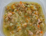Foto langkah ke 6 dari resep Capcay Salmon (MPASI 10 bulan).