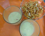 A picture of step 14 of Rabri boondi shots.