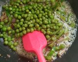 A picture of step 3 of Coriander masala rice.