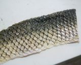 A picture of step 3 of Carp Skin with Sweet Vinegar Miso Sauce.