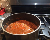 A picture of step 2 of Regular Spaghetti.
