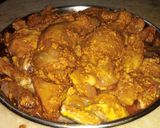A picture of step 2 of Hariyali Chicken and Butter Naan.