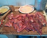 A picture of step 2 of Venison and Beef Milanesa.