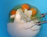 Pas rețetă Prăjitura fără făina, cu brânză quark și merișoare 😋 1 fotografie