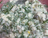 Foto del paso 4 de la receta: Espárragos blancos con salmón y salsa de eneldo fresco