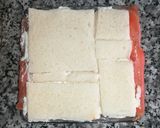 Foto del paso 9 de la receta: Pastel frío de salmón, surimi, queso de untar y nueces 🐟🍞🧀🏖️
