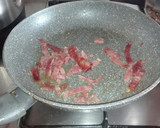 Foto del paso 1 de la receta: Revuelto individual de patatas y jamón serrano