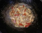 Foto langkah ke 3 dari resep Tumis Jamur 🍄Tahu.