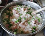 Foto del passaggio 4 della ricetta Timballo di riso e piselli
