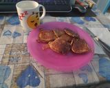 Φωτογραφία βήματος 3 της συνταγής Υγιεινά pancakes μήλου και κανέλας 🥞