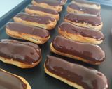 Une image de l'étape 7 de #cuisineravecamour les éclairs au chocolat #dessert de #fevrier.
