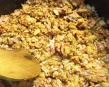 A picture of step 2 of Yet, another Chili Lasagna.