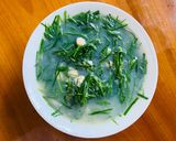 Hình bước làm 5 của món Canh hẹ nấu nghêu