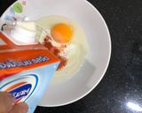 รูปขั้นตอนการทำที่ 2 ของ ขนมปังทอดไข่