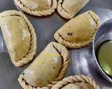 Whole wheat Spinach Corn Empanadas recipe step 7 photo
