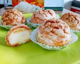 Foto langkah ke 10 dari resep Craquelin choux puff.