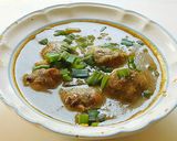 A picture of step 4 of Vegetable Manchurian with an aromatic healthy sauce.