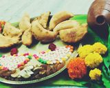 A picture of step 6 of Coconut Karanji.
