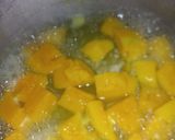 A picture of step 1 of Pumpkin chapati.