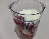 Foto langkah ke 3 dari resep Sherbet Stroberi & Semangka.
