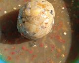 A picture of step 3 of Bean balls.