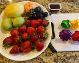 A picture of step 4 of Fresh Cream Fruit Cake.