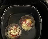 Une image de l'étape 2 de Œuf cocotte à la tomate à l’air fryer.