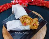 A picture of step 8 of Paneer Paratha Wrap (tiffin - friendly).