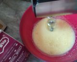 A picture of step 2 of Quaid e Azam police Medal QPM coffee cake.
