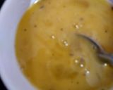 A picture of step 3 of French omelette.