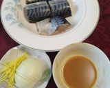 煎(蒸)鯖魚兩種食蔬便當的食譜步驟1照片