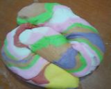A picture of step 9 of Marble Fondant #Christmasbakingcontest #Authormarathon.