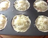 Foto del paso 9 de la receta Pastelitos de champiñones con jamón serrano
