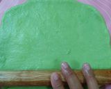 Foto langkah ke 5 dari resep Roti Kukus Pontianak Pandan.
